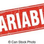 تعریف متغير و طبقه بندي متغيرها